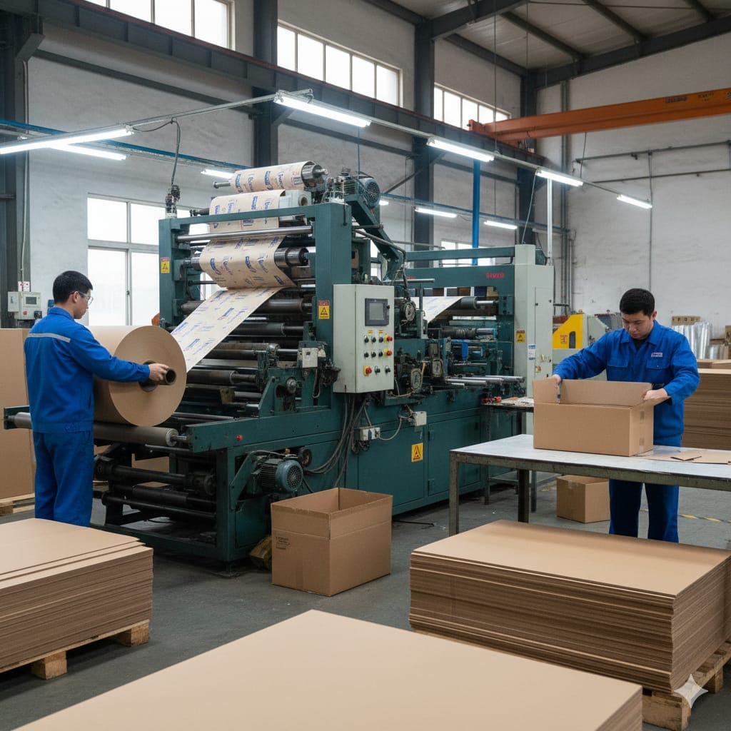 Custom Corrugated Box Manufacturing